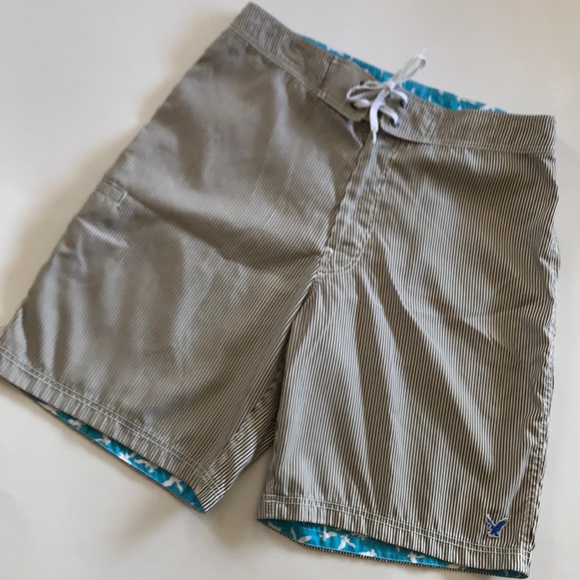 mens swim trunks american eagle